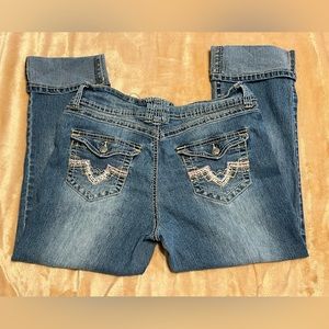 👖 Women’s V.S.H. Cuffed Crop Jeans Size 8